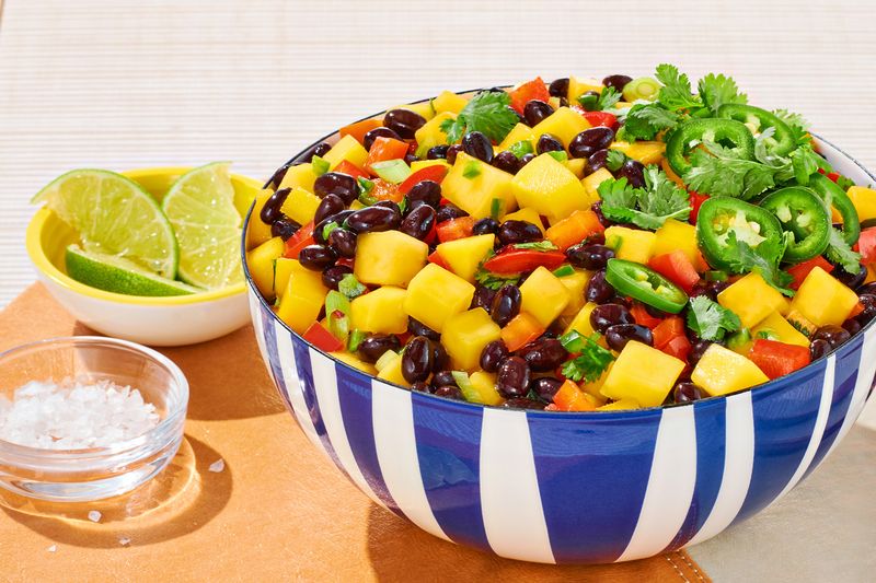 Black Bean and Mango Salad