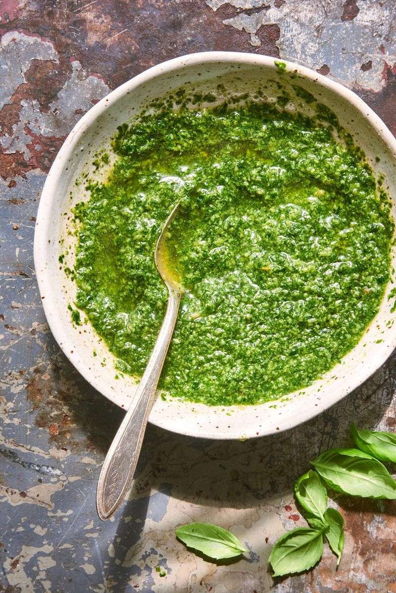 Garlic Basil Pesto
