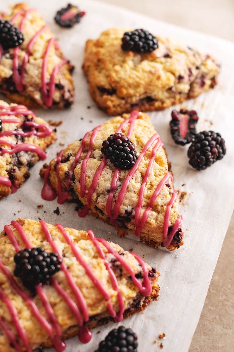 Blackberry Scones