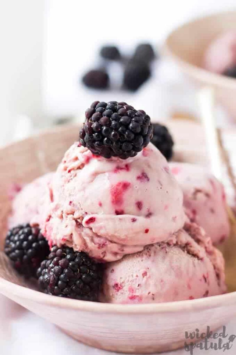Blackberry Ice Cream