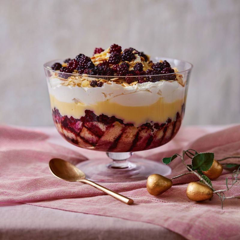 Blackberry Trifle