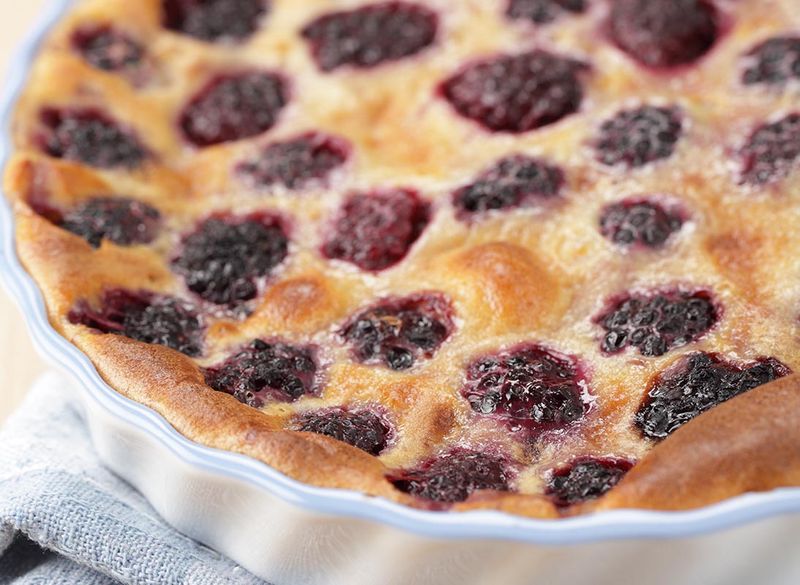 Blackberry Clafoutis