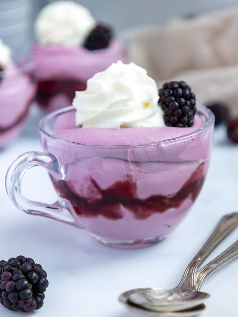 Blackberry Mousse