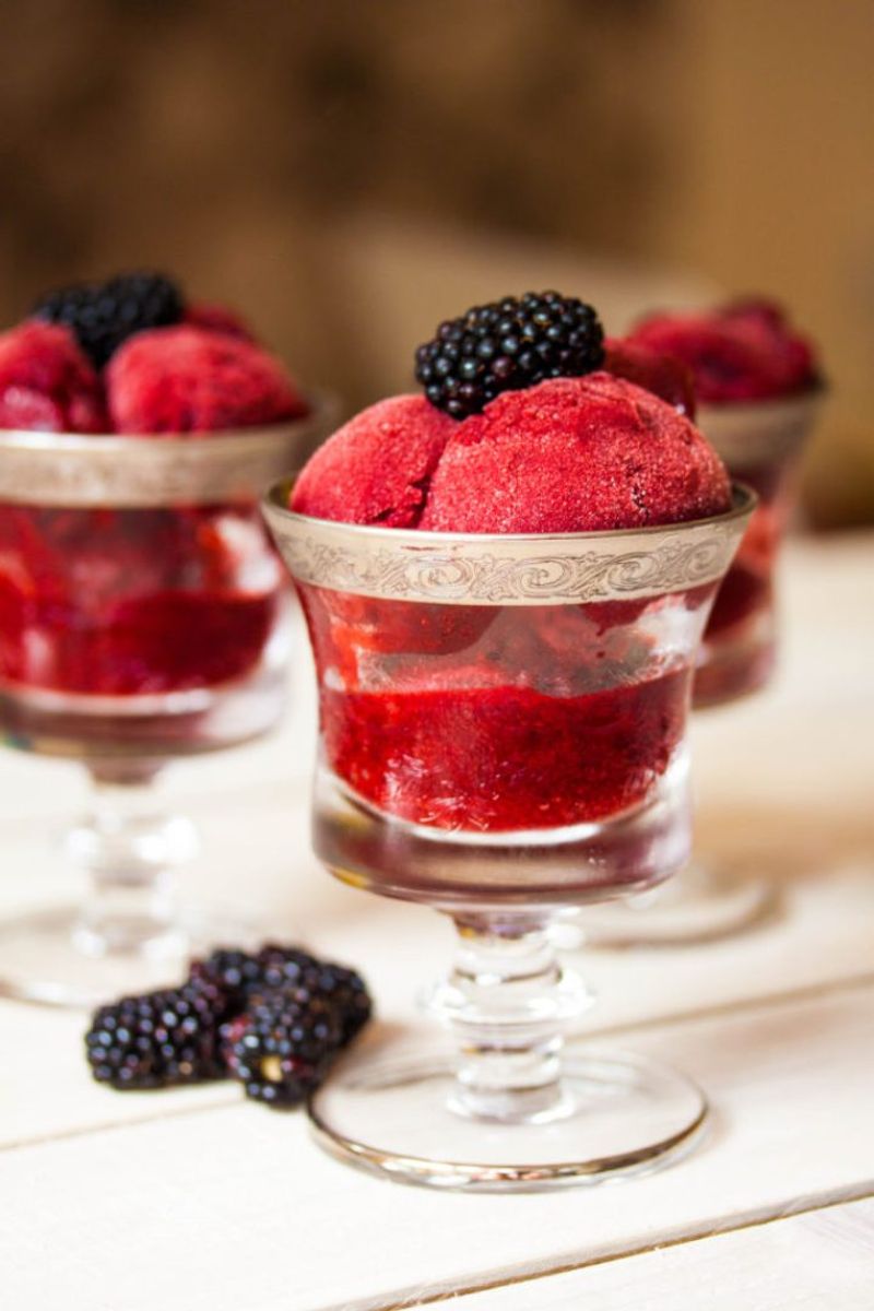 Blackberry Sorbet