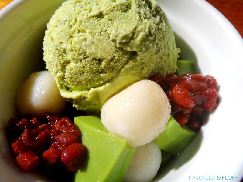 Matcha and Red Bean
