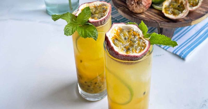 Citrus Passion Fruit Fizz