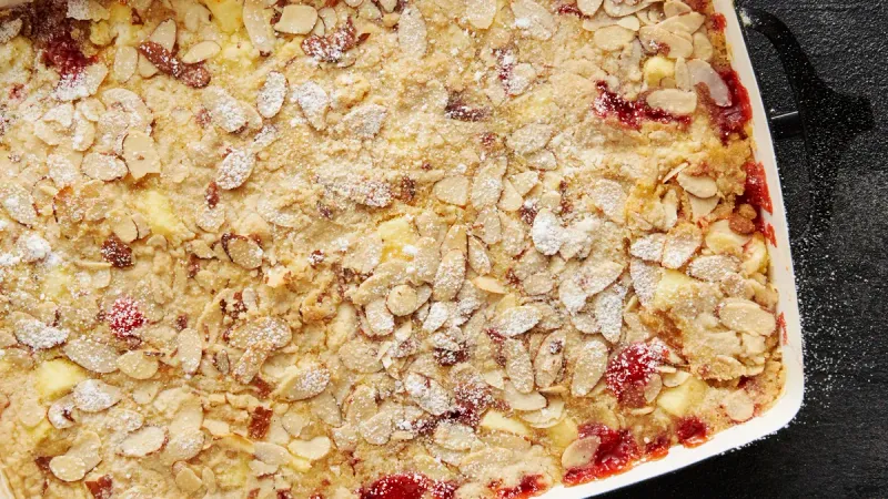 Cherry Almond Dump Cake