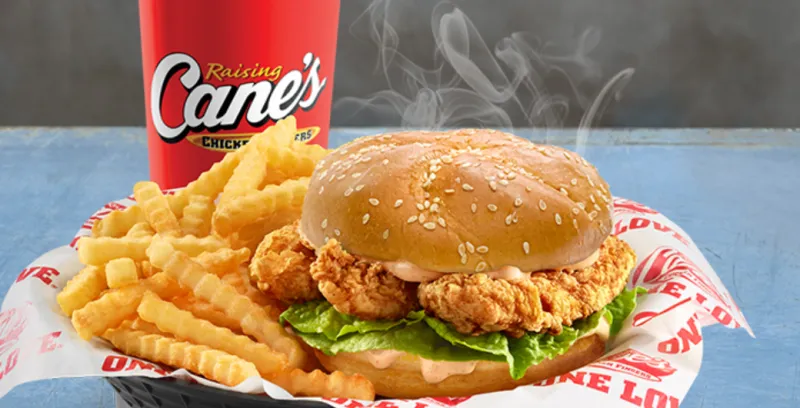 Raising Cane’s – Chicken Sandwich Combo
