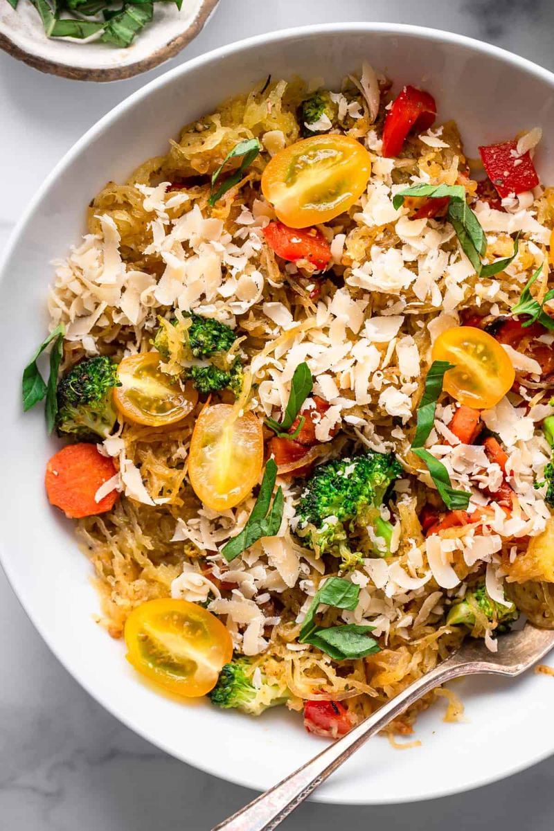 Bonus: Spaghetti Squash Primavera