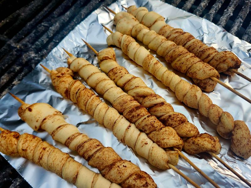 Cinnamon Rolls on a Stick
