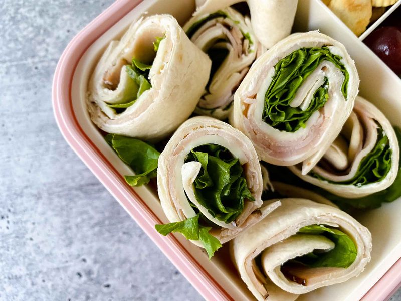 Turkey and Cheese Pinwheels