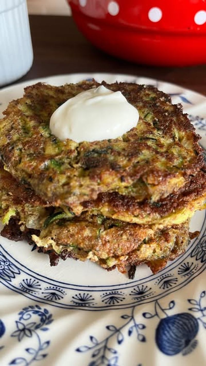 Crispy Zucchini Fritters