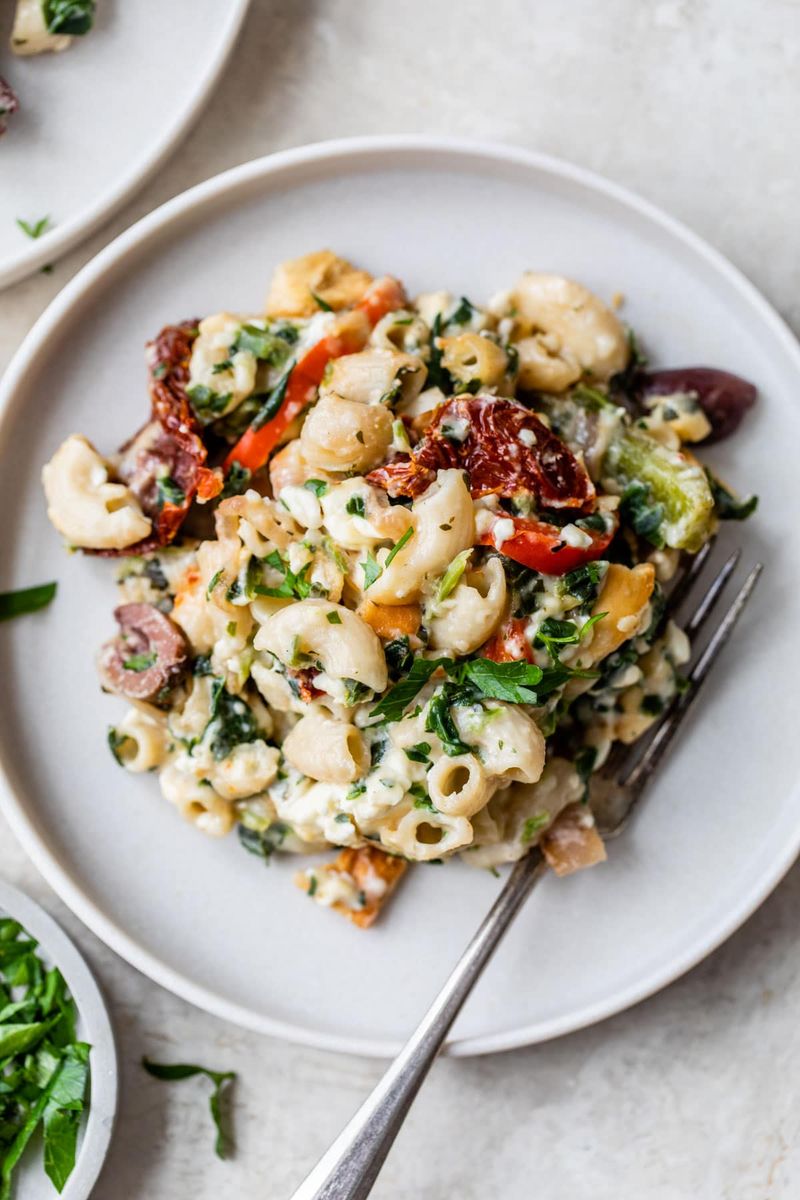 Mediterranean Mac & Cheese