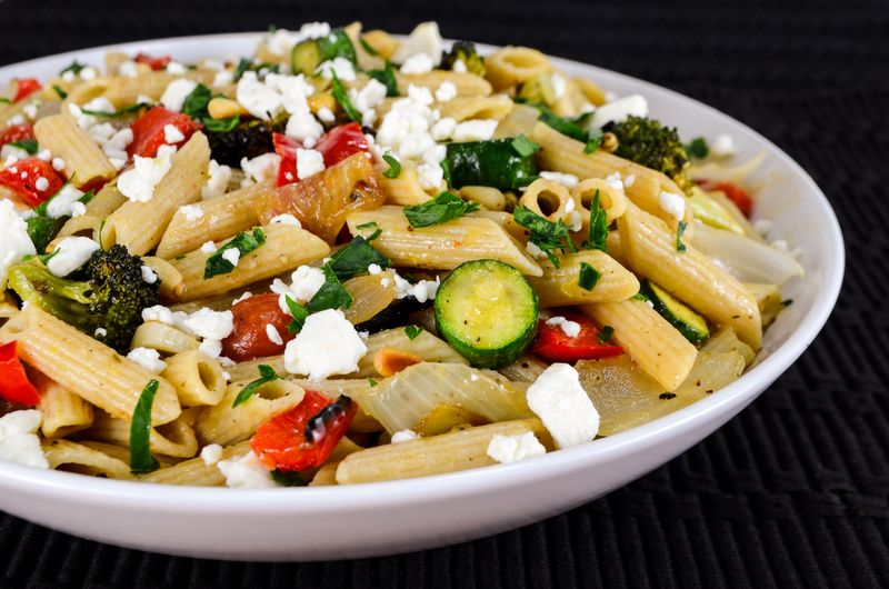 Roasted Vegetable Pasta Salad