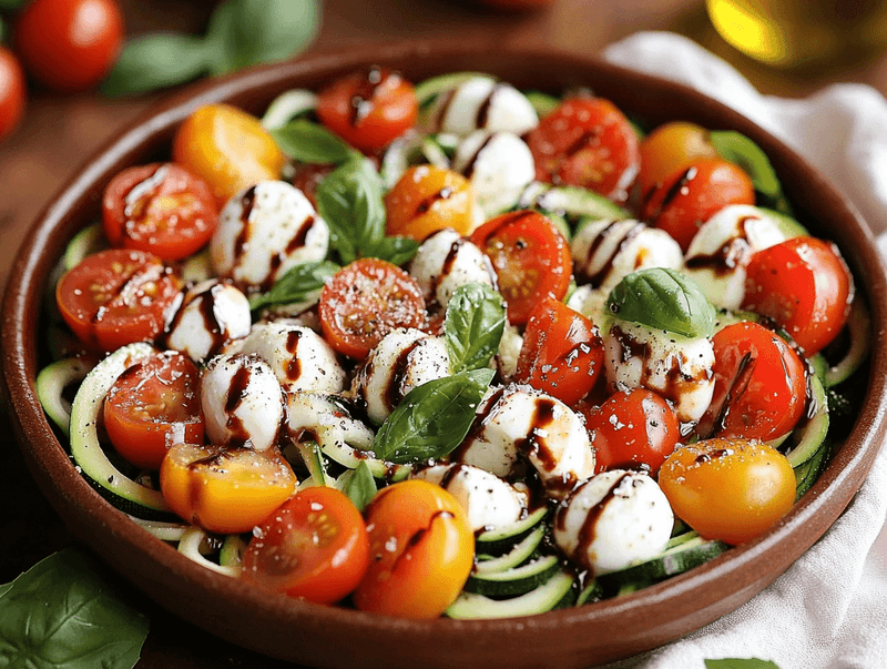 Caprese Zoodle Salad