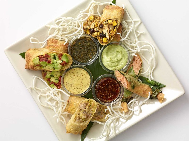 The Cheesecake Factory’s Roadside Sliders + Tex Mex Egg Rolls