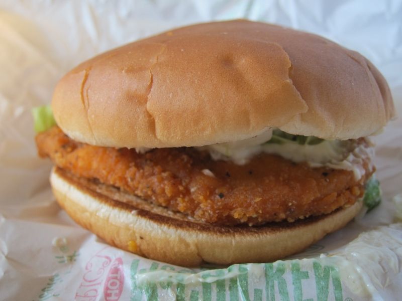 McDonald's Spicy McChicken Sandwich
