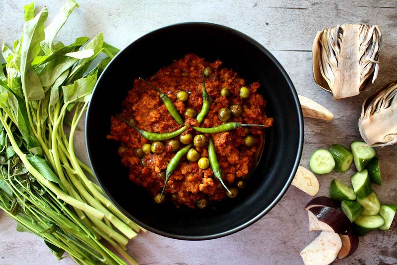 Cambodian Prahok Ktis Meatballs