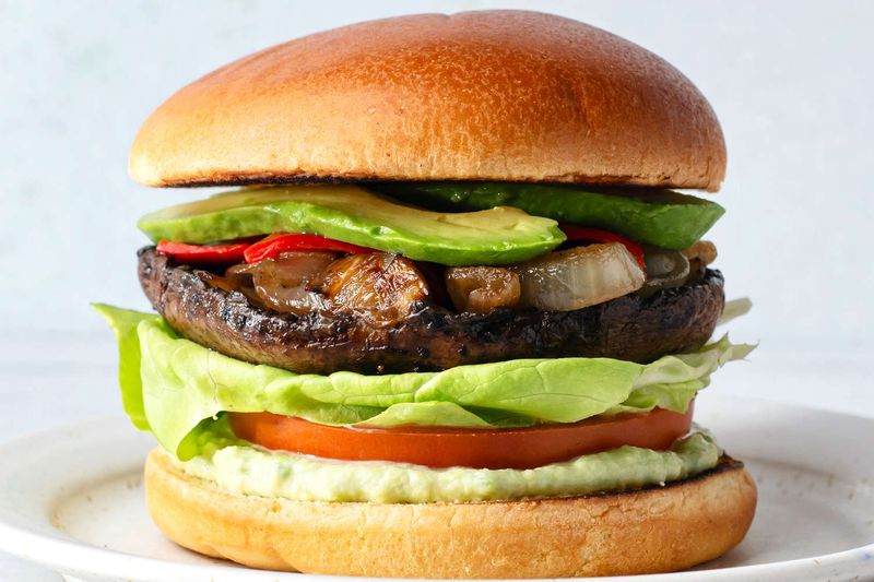 Portobello Mushroom Burgers
