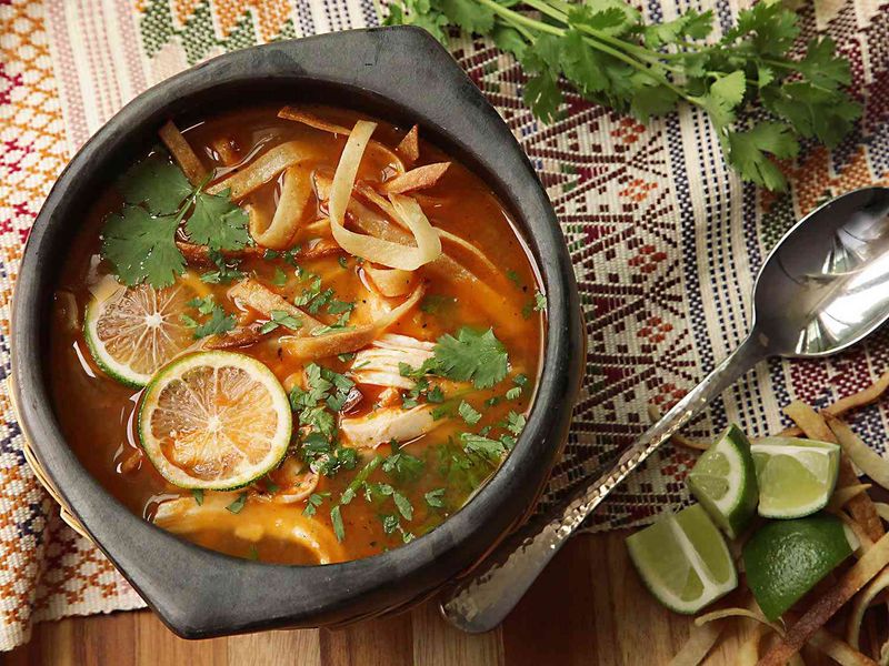 Zesty Lime Chicken Soup