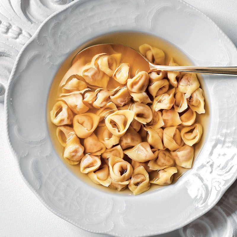 Emilian Tortellini in Brodo