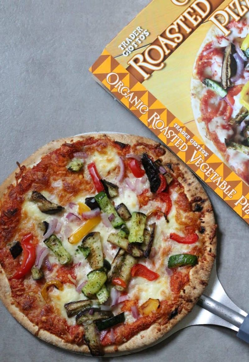 Trader Joe’s Organic Roasted Vegetable Pizza