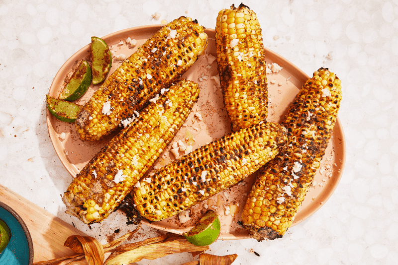 Fire-Grilled Corn on the Cob