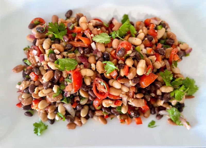 BBQ Jackfruit and Black-Eyed Pea Fusion