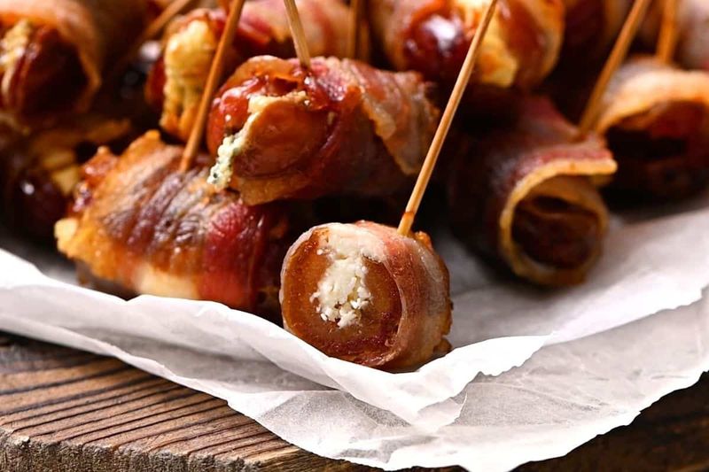 Bacon-Wrapped Dates