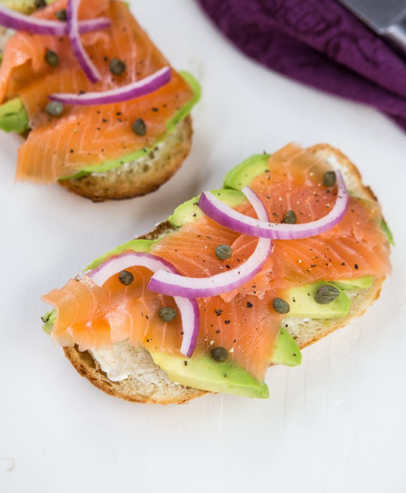 Smoked Salmon and Avocado Toast