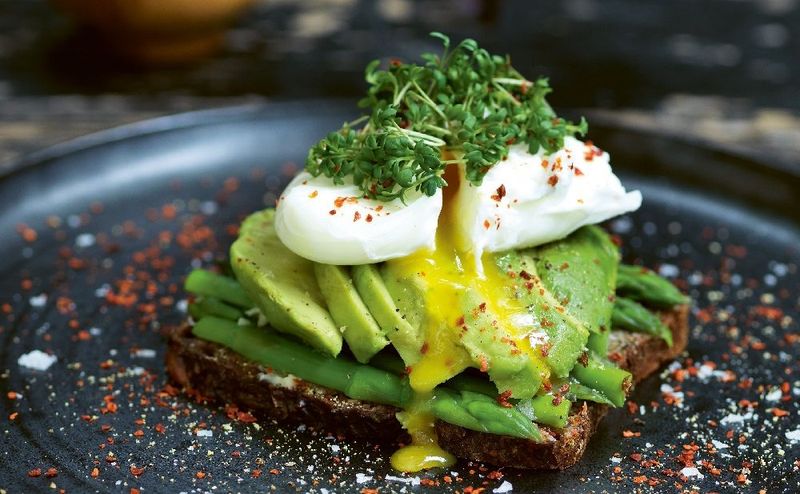 Egg and Avocado Breakfast Sandwich
