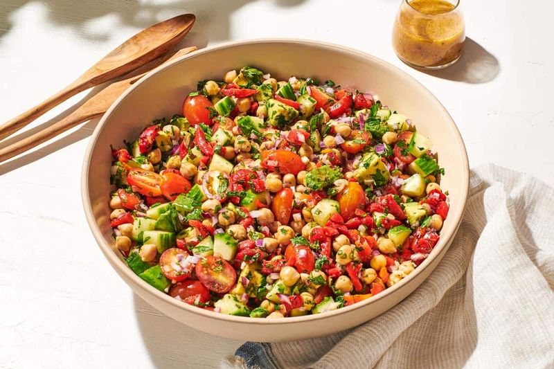 Spicy Chickpea Salad