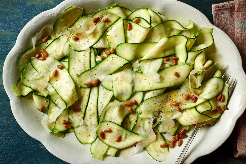 Zucchini Carpaccio with Lemon Vinaigrette