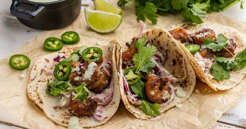 Spicy Shrimp Tacos