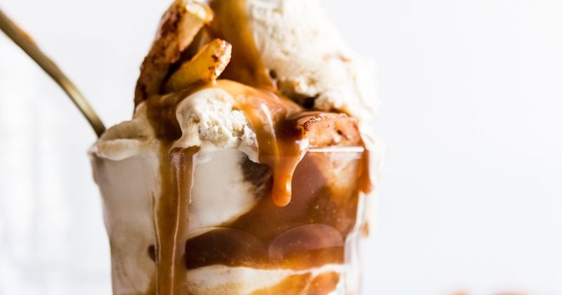 Caramel Apple Sundae
