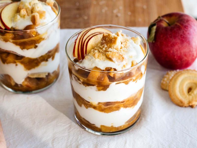 Caramel Apple Parfait