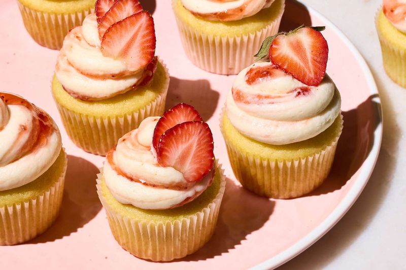 Strawberry Shortcake Cupcake