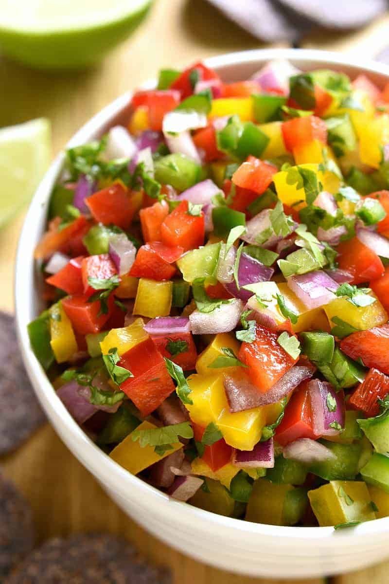 Zesty Red Pepper Salsa