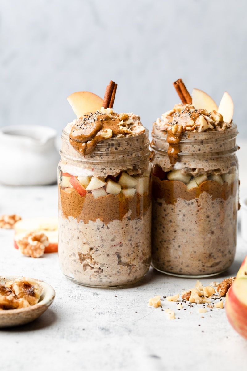 Apple Pie Overnight Oats