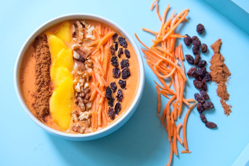 Carrot Smoothie Bowl
