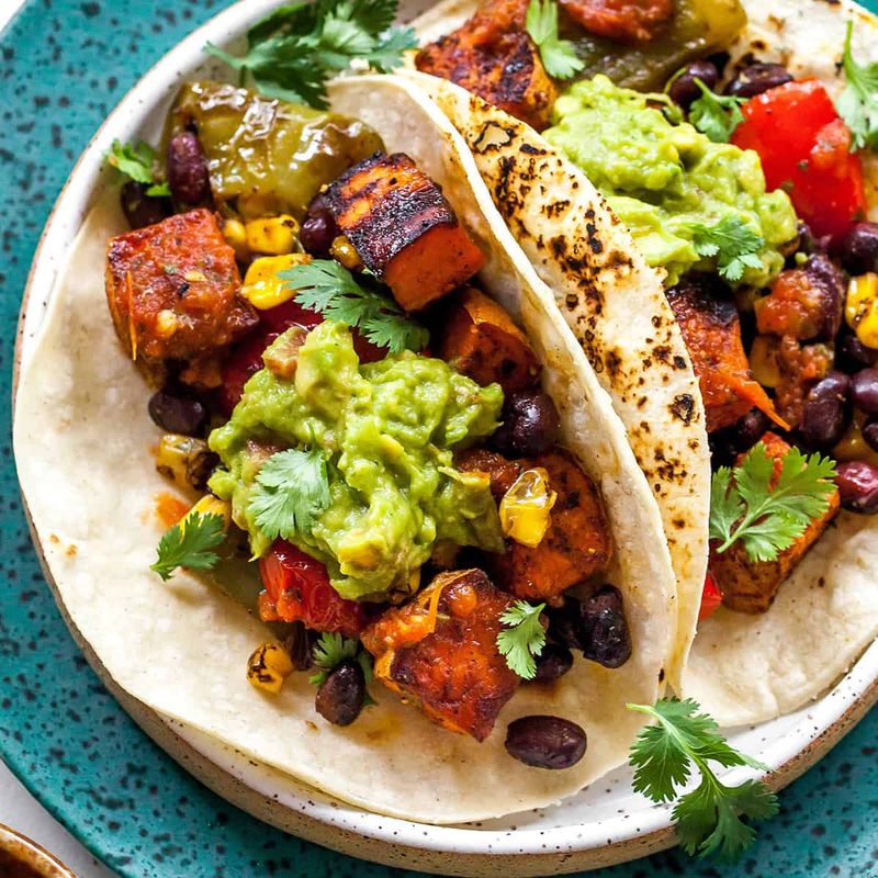 Sweet Potato and Black Bean Tacos