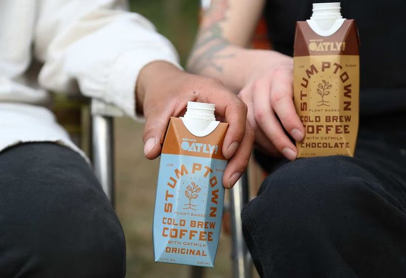 Stumptown Cold Brew Coffee with Oat Milk - Vanilla