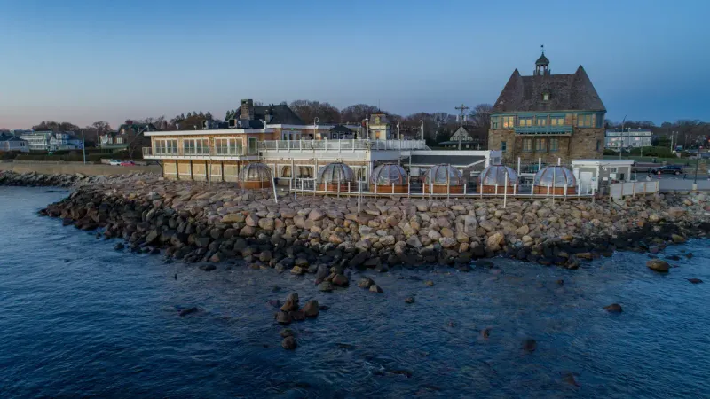 The Coast Guard House in Narragansett