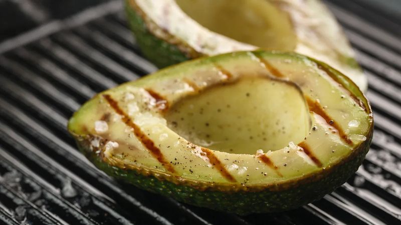 Grilled Avocado Halves