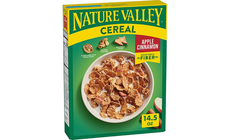 Nature Valley Cereal Honey Almond and Apple Cinnamon