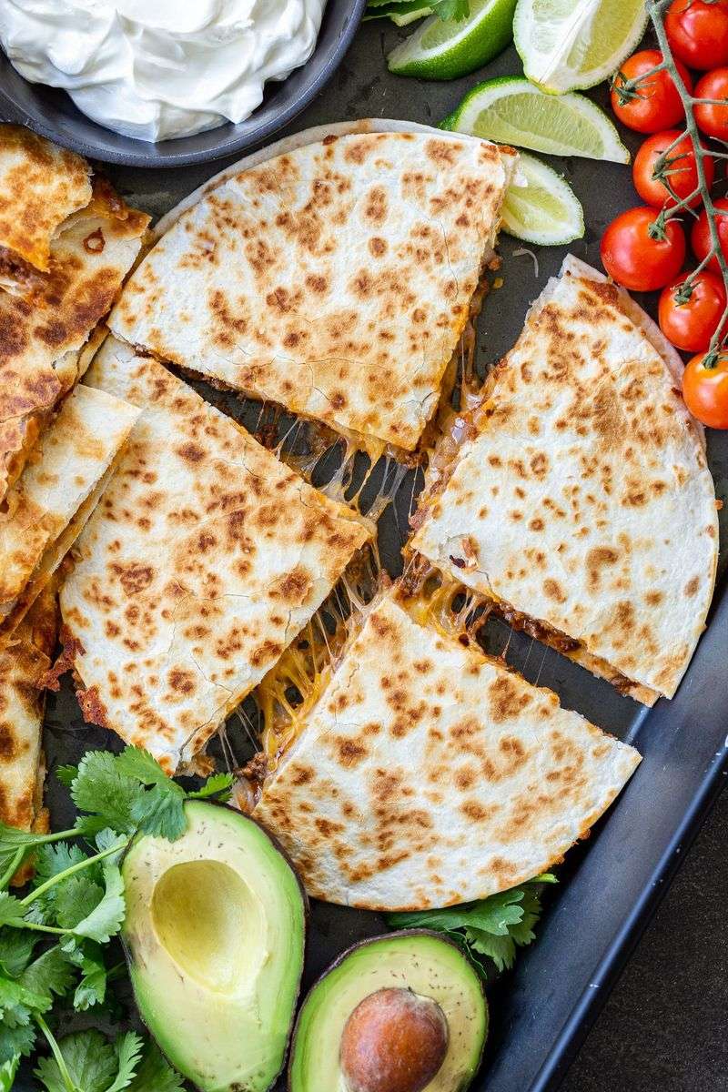 Beef Quesadillas