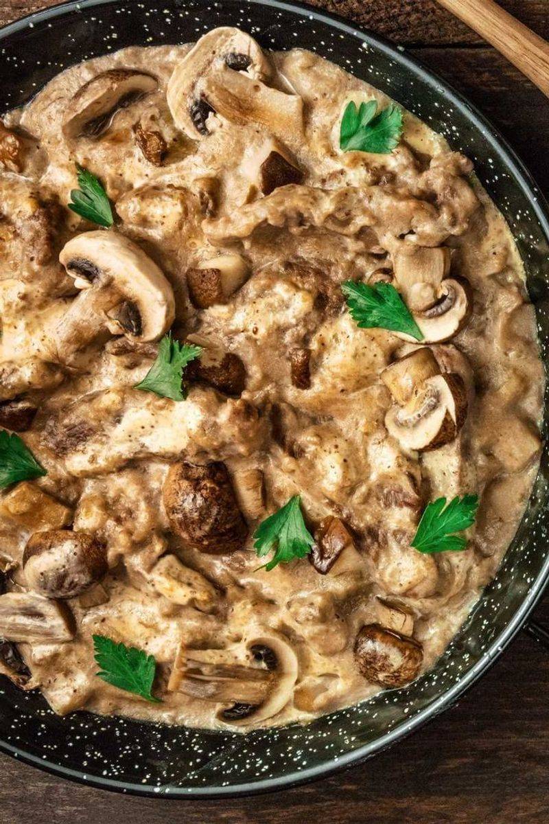 Beef Stroganoff