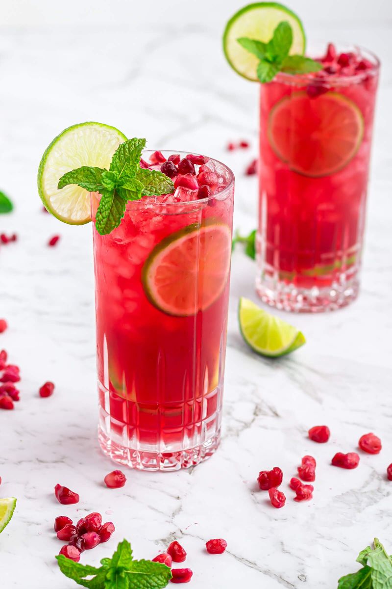 Pomegranate Mint Cooler