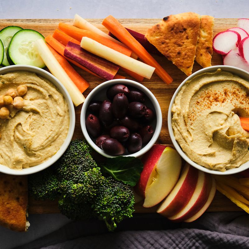 Veggie Sticks with Hummus