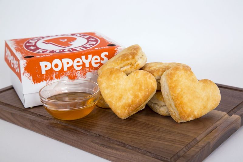 Popeyes’ Flaky Buttermilk Biscuit
